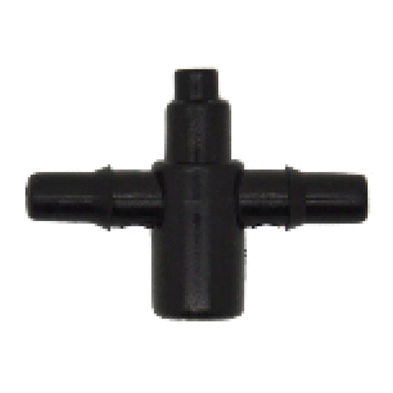 Adaptador 2 salidas para micro tubin 5 mm Cont: 500 piezas